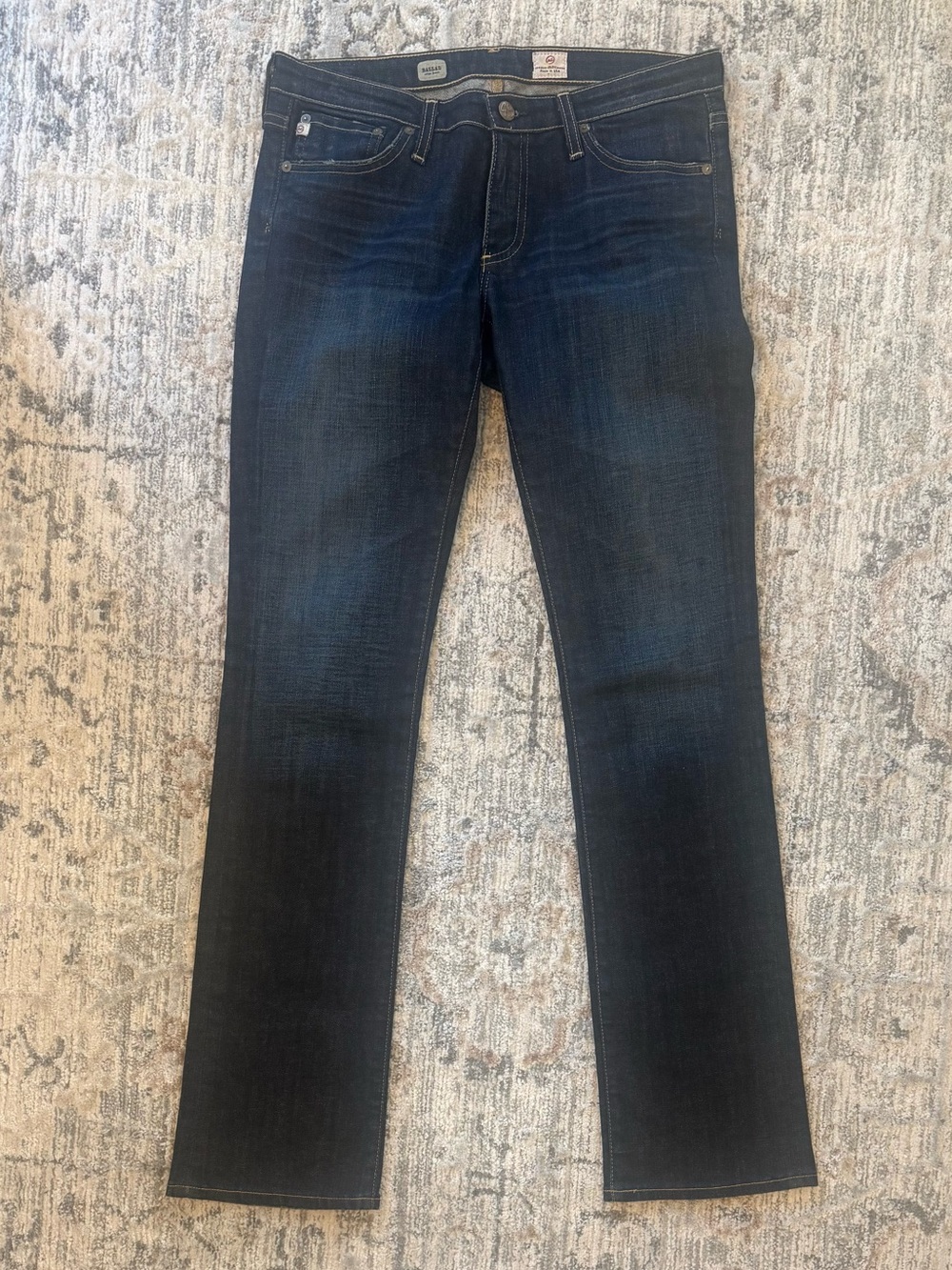 AG Adriano Goldschmied “Ballad” Denim Jeans Dark Wash Slim Bootcut NWOT Size 29R
